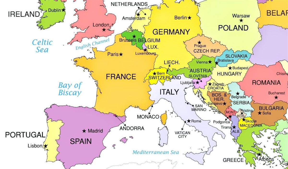 Vatikán ország térkép