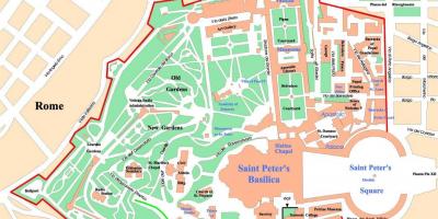 Vatikán politikai térkép