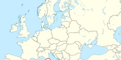 Térkép Vatikán európa